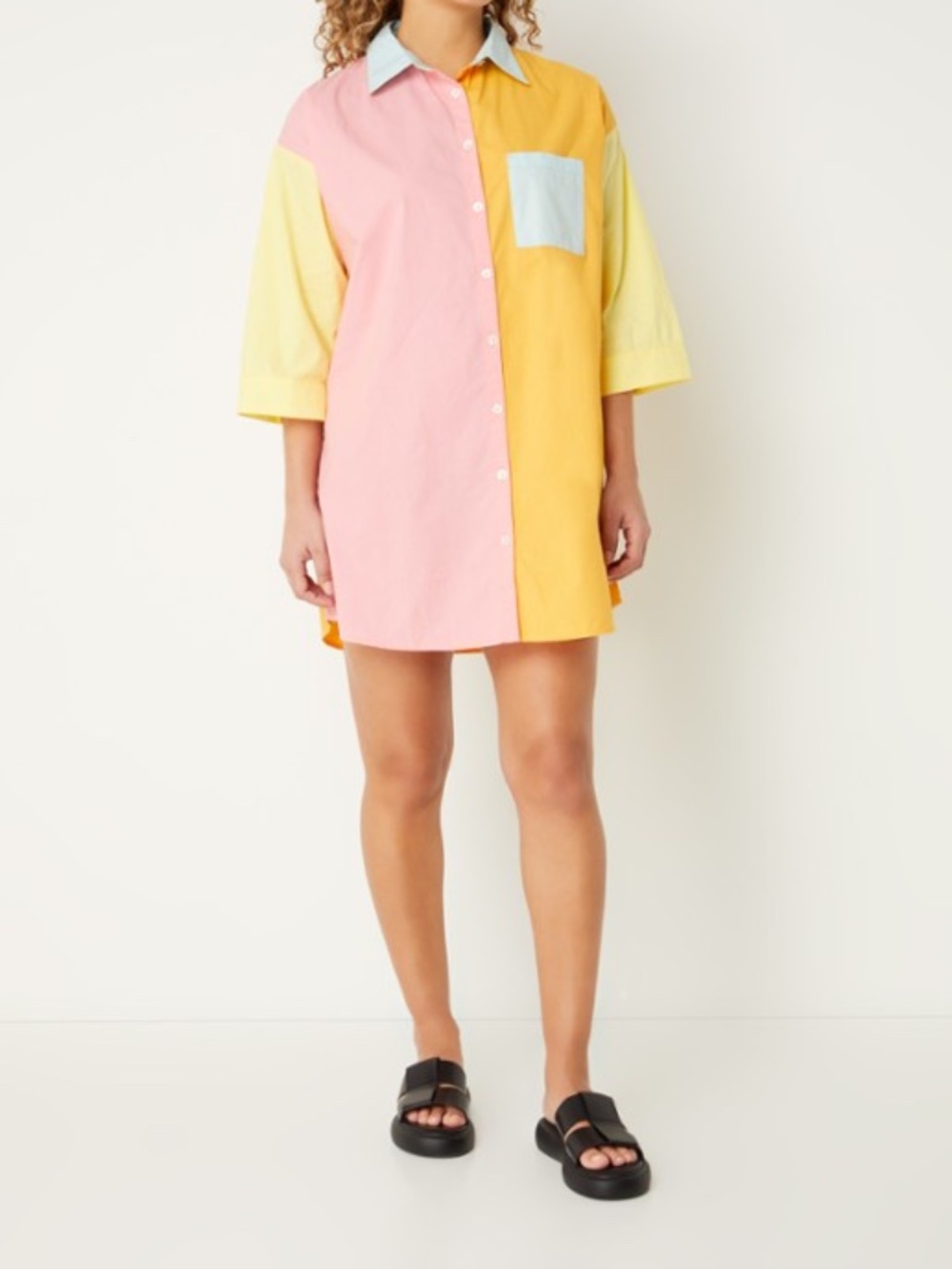 IT'S NOW COOL- The Vacay Shirt Dress in Cotton